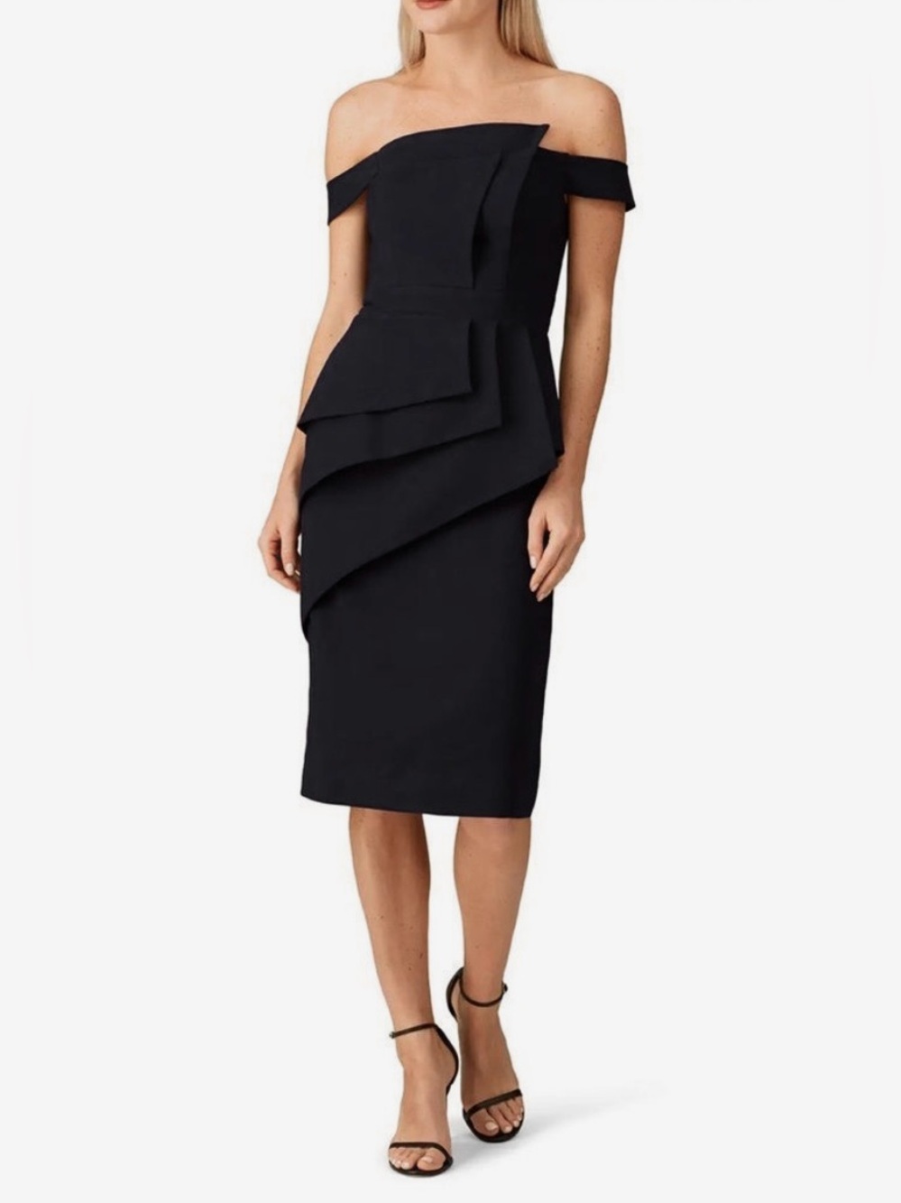 Black Halo EVE La Reina Cocktail Dress Size 12